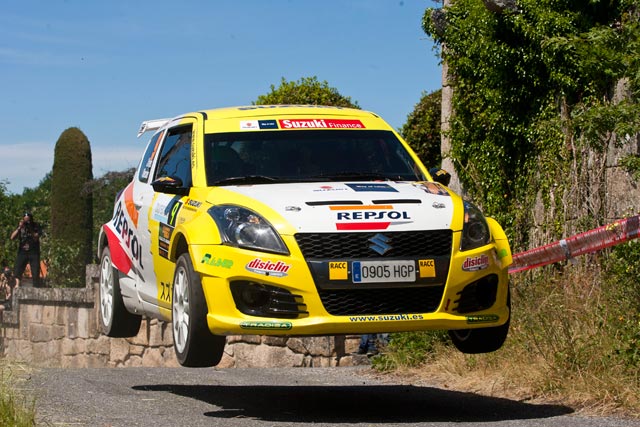 Gorka Antxustegi y Joan Vinyes, segundo y tercero en las 2RM en el 46 Rallye de Ourense