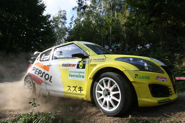 Gorka Antxustegi, segundo entre los dos ruedas motrices en el 44 Rallye de Ferrol