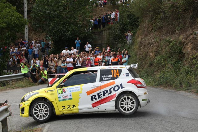 Victoria de Gorka Antxustegi en la División II en el 51 Rallye Príncipe de Asturias