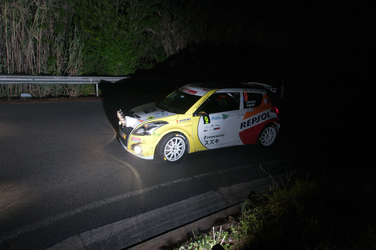 Gorka Antxustegi segundo 2RM tras la primera etapa del 39 Rallye Islas Canarias