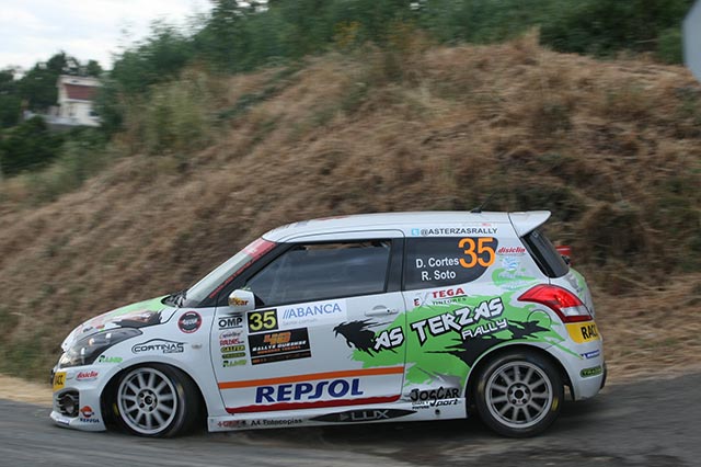 David Cortés gana la Copa Suzuki Swift en el 48 Rallye de Ourense