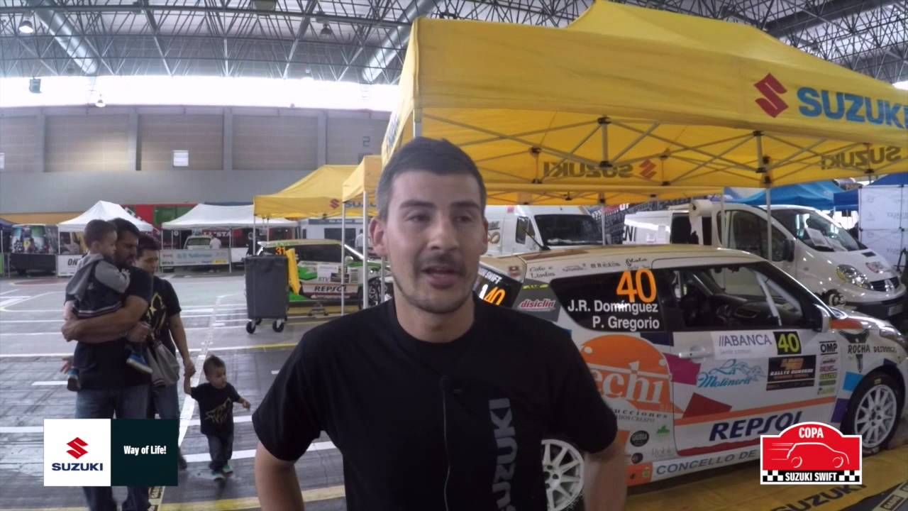 Conoce a los pilotos de la Copa Suzuki Swift 2015. Hoy José Ramón Domínguez.