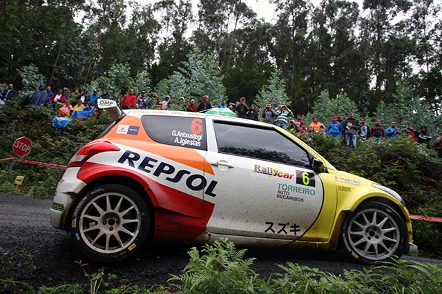 Victoria de Gorka Antxustegi en las 2RM en el 46 Rallye de Ferrol