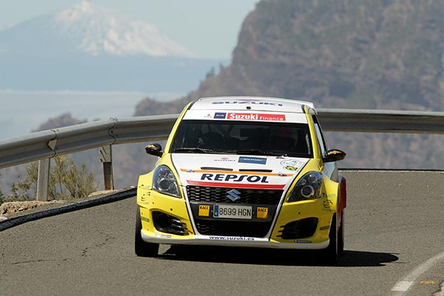 Doblete del equipo Suzuki-Repsol entre los 2RM en el 40 Rally Islas Canarias