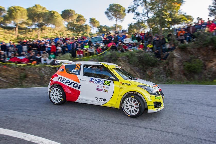 Victoria de Adrián Díaz y Andrea Lamas entre los 2RM en el 34 Rallye Sierra Morena