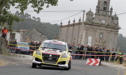 El Suzuki Swift R+ inscrito en el 13 Rallye Sur do Condado