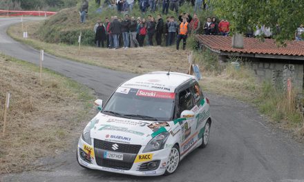 Efrén Llarena gana la Copa Suzuki Swift en el 49 Rallye de Ourense