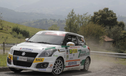 Efrén Llarena, gana la Copa Suzuki Swift en el 40 Rallye de Llanes