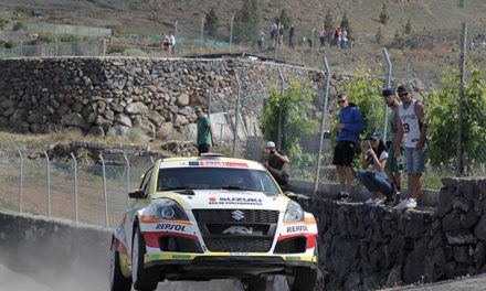 El equipo Suzuki-Repsol en el 50 Rallye de Ourense