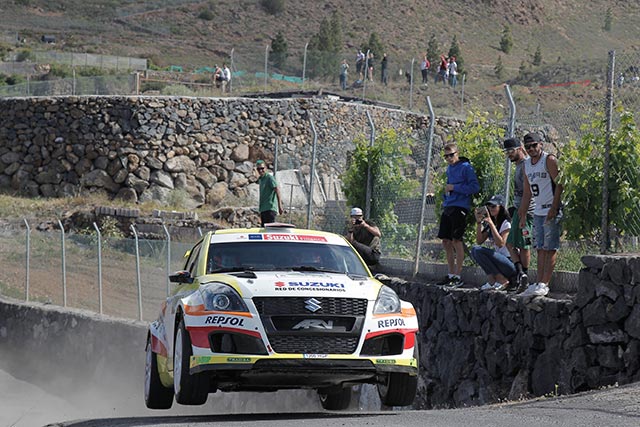 El equipo Suzuki-Repsol en el 50 Rallye de Ourense