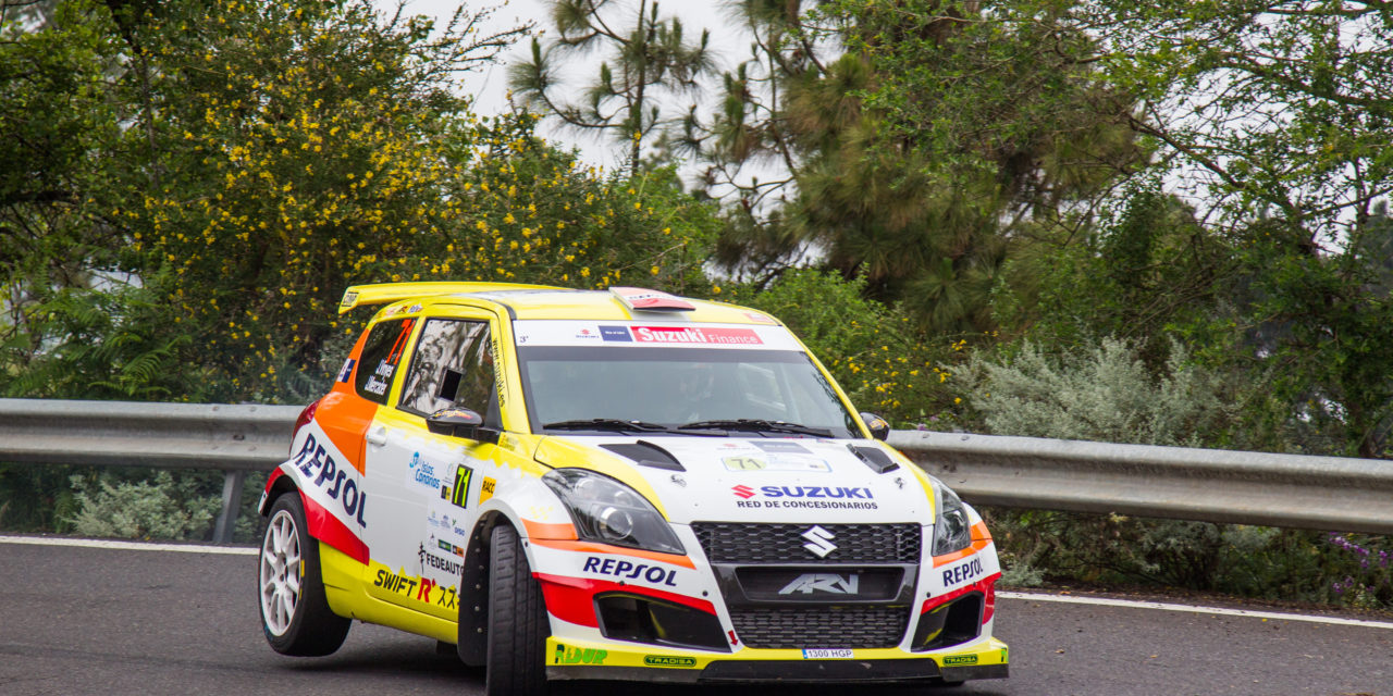 41 Rally Islas Canarias, Suzuki más líder