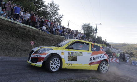 Suzuki y Adrián Díaz, líderes en marcas y 2RM tras el 50 Rallye de Ourense.