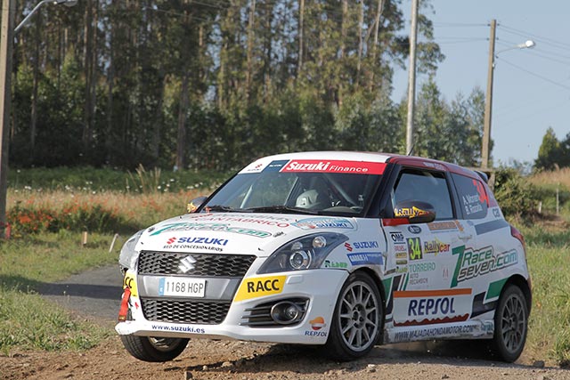 Alberto Monarri gana la Copa Suzuki Swift en el 48 Rallye de Ferrol