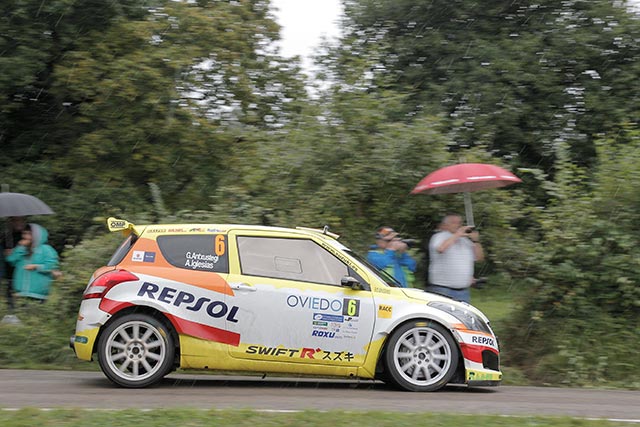 Los Suzuki Swift R+ muestran su potencial en el 54 Rallye Princesa de Asturias