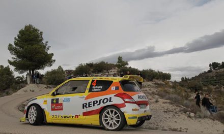 Podium para Gorka Antxustegi en el 23 Rallye La Nucía