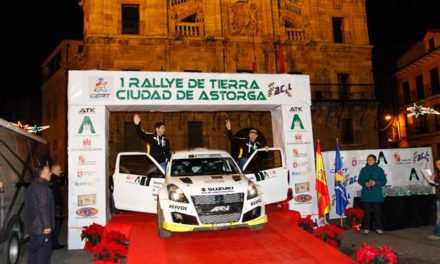 Victoria de Alexey Lukyanuk y Hugo Magalhães en el I Rallye de Tierra de Astorga