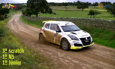 Javier Pardo y Adrián Pérez, terceros en el Rallye de Tierra de Pozoblanco