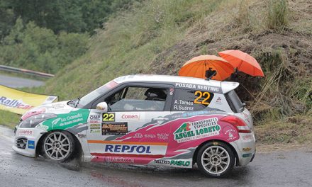 Alfredo Tamés domina la Copa Suzuki Swift en el 51 Rallye de Ourense