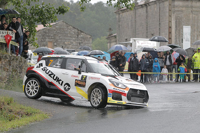 Joan Vinyes y Jordi Mercader, terceros en el 51 Rallye de Ourense
