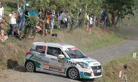 Victoria de Daniel Berdomás en la Copa Suzuki Swift en el 49 Rallye de Ferrol