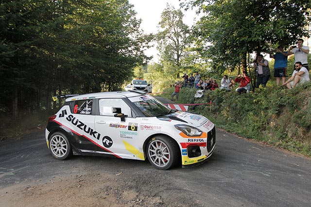 Los Suzuki Swift R+ dominan la categoría N5 en el 49 Rallye de Ferrol