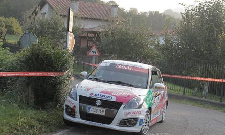 Dominio absoluto de Fredy Tamés en la Copa Suzuki Swift dentro del 42 Rallye de Llanes