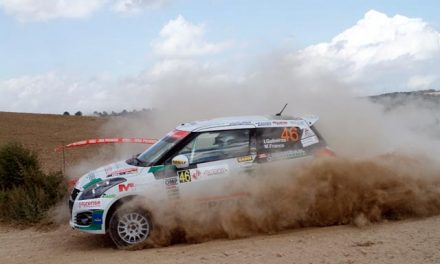 Victoria de Iago Gabeiras en el Rallye Ciutat de Cervera en la Copa Suzuki Swift Junior