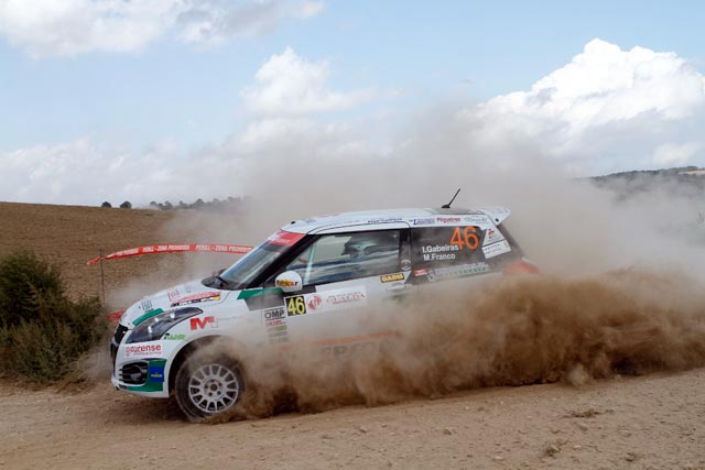 Victoria de Iago Gabeiras en el Rallye Ciutat de Cervera en la Copa Suzuki Swift Junior