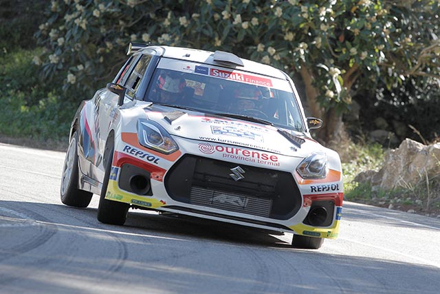 Joan Vinyes y Jordi Mercader, cuartos absolutos en el 24 Rallye La Nucía.