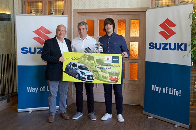 Suzuki entrega los premios de la Copa Suzuki Swift 2018