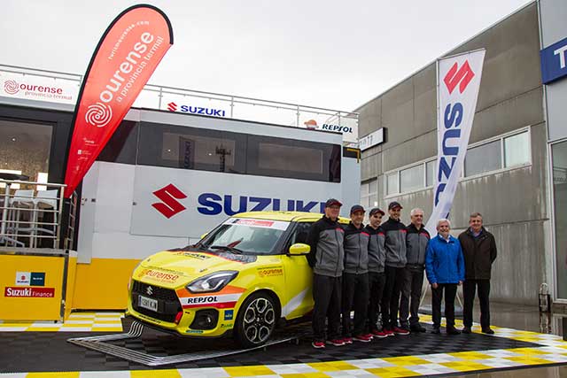 El equipo Suzuki rumbo al 37 Rallye Sierra Morena