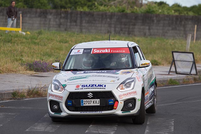 Nueva victoria de Oscar Sarabia en la Copa Suzuki Swift en el 24 Rali do Cocido