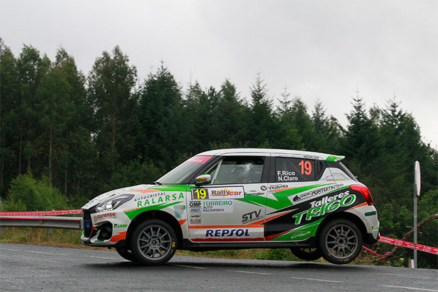 Fernando Rico gana la Copa Suzuki Swift en el 50 Rallye de Ferrol