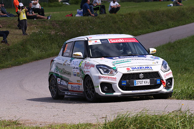 Oscar Sarabia gana la Copa Suzuki Swift en el 56 Rally Princesa de Asturias.