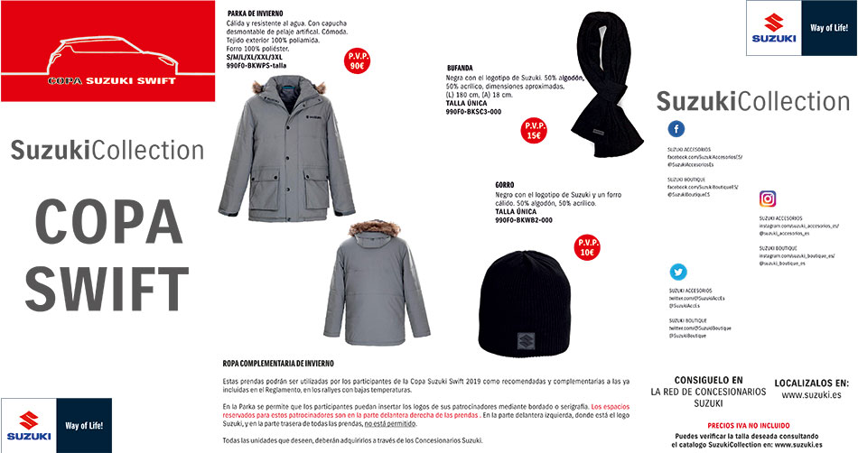 Aviso 17.19 Ropa de Invierno