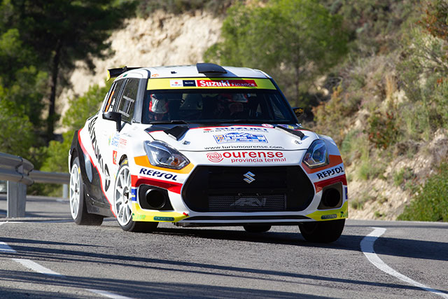 Podium de Suzuki entre los N5 en el 25 Rallye La Nucía