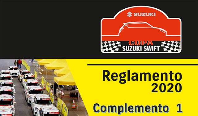 Aviso 03.20 Complemento 1 al Reglamento Deportivo de la Copa Suzuki Swift 2020