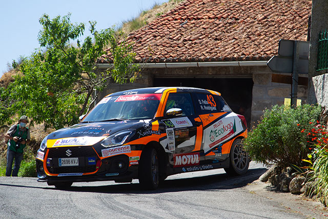 Diego Félix gana la Copa Suzuki Swift en el 53 Rallye de Ourense