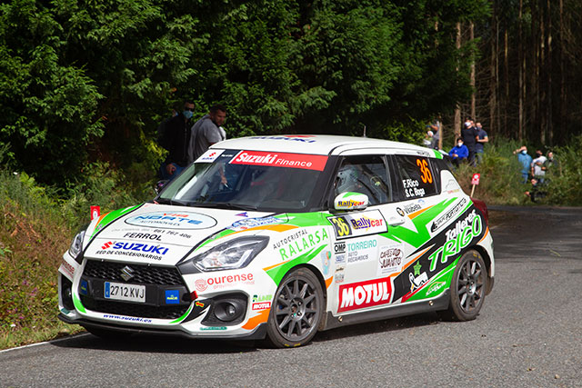 Victoria de Fernando Rico en la Copa Suzuki Swift dentro del 51 Rallye de Ferrol – Suzuki