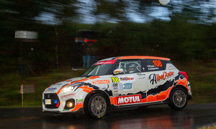 Victoria de Pablo Pazó en la Copa Suzuki Swift dentro del Rallye Rías Altas