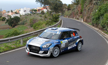 Suzuki en la tercera plaza del Campeonato de España de Rallyes.