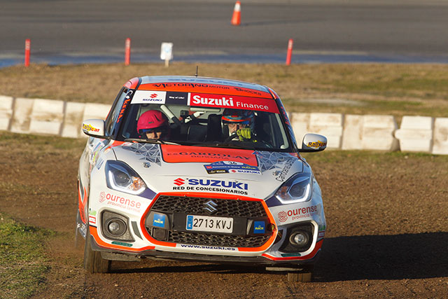 Victoria de Aingeru Castro en el Rallye de Madrid dentro de la Copa Suzuki Swift