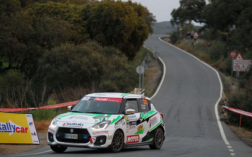 Copa Suzuki Swift 2021, victoria de David Cortés en el 38 Rallye Sierra Morena