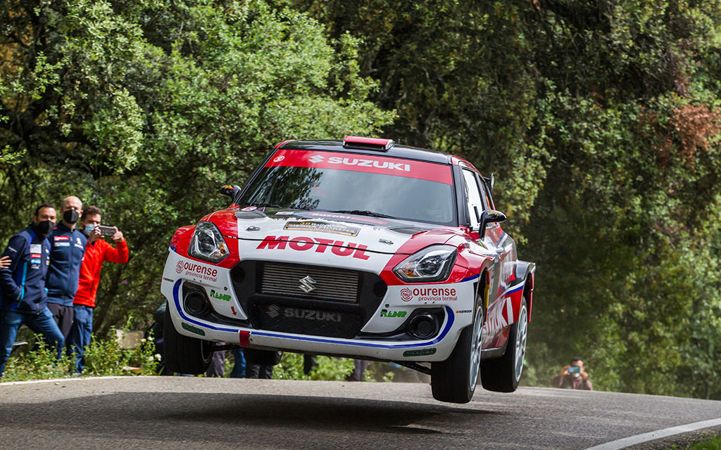 Javier Pardo y Adrian Pérez, podium en el 38 Rallye Sierra Morena