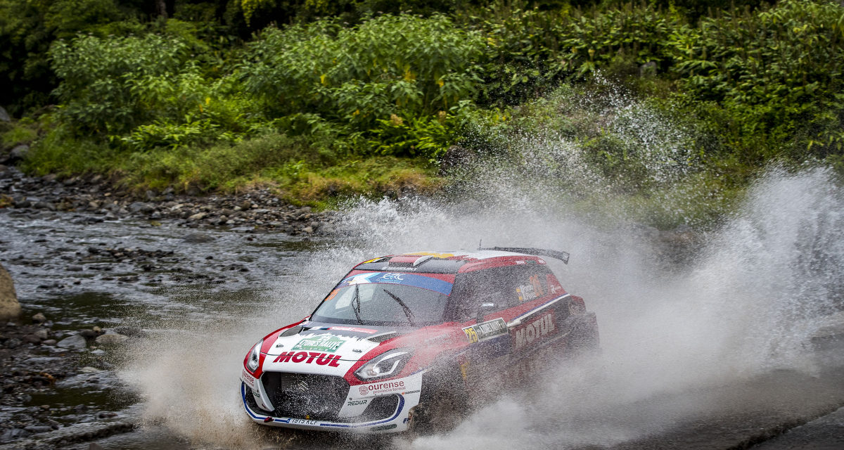 55 Azores Rallye, Javier y Adrián lideran el ERC2