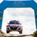 Rally Serras de Fafe, 2021 podium Suzuki en el ERC2