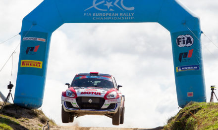 Rally Serras de Fafe, 2021 podium Suzuki en el ERC2