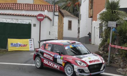 Javier Pardo,  Campeón de Europa de Rallyes FIA ERC2 con Suzuki Ibérica