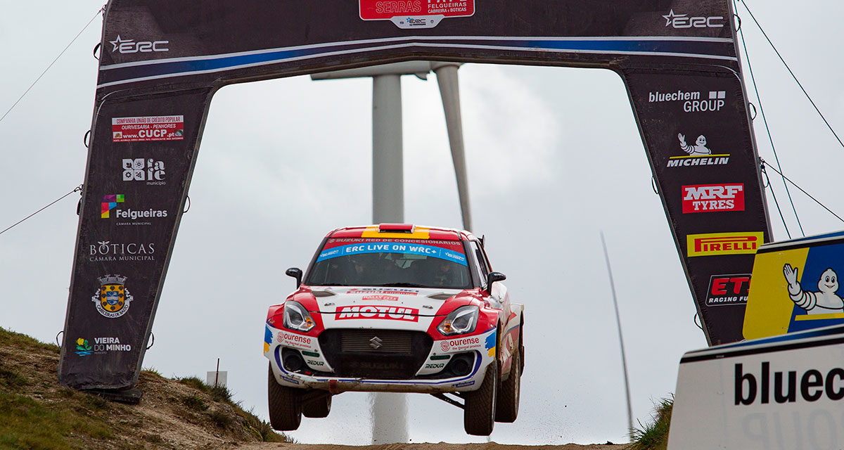 Podium para Suzuki en el Rally Serras de Fafe