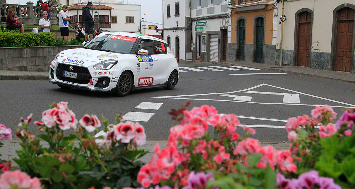 David Cortés gana la Copa Suzuki Swift en el 46 Rally Islas Canarias